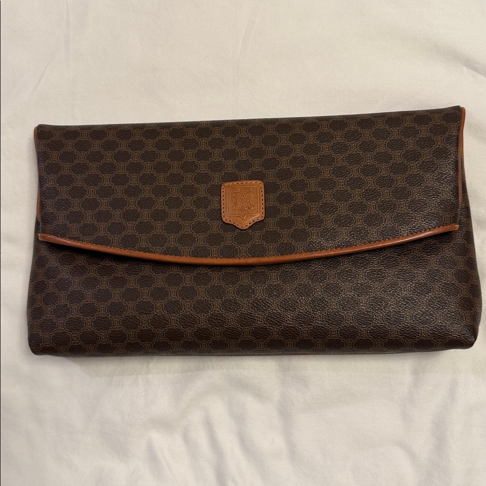 Vintage Celine Macadam Clutch